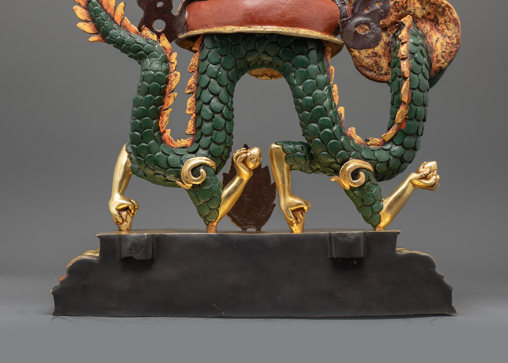 White Dzambhala Statue