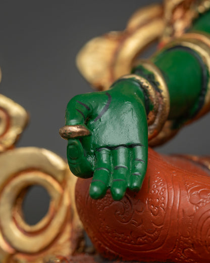 Green Tara Statue | Buddhist Altar & Meditation Decor