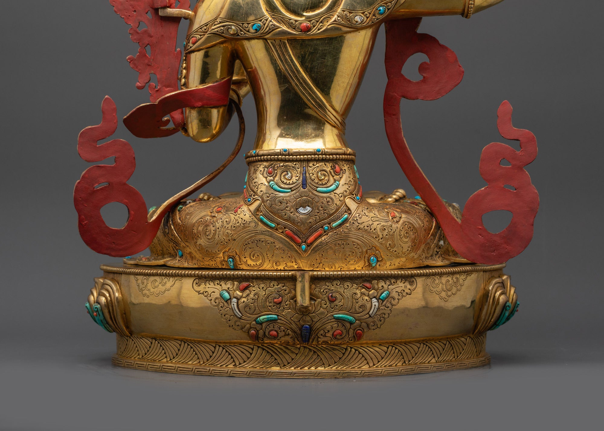 Premium Manjushri Statue | Lost-Wax Casted Buddhist Deity from Nepal