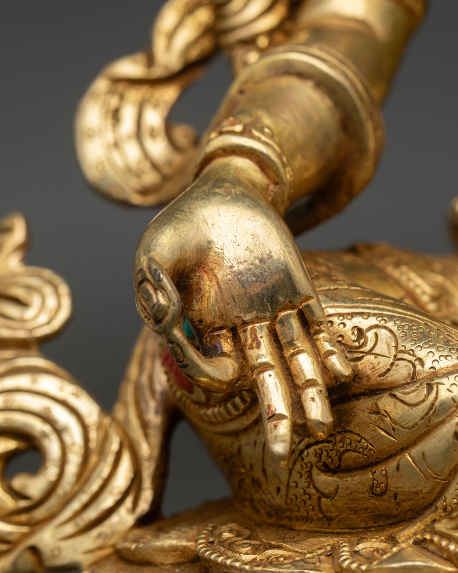 Green Tara Statue | Compassionate Female Bodhisattva