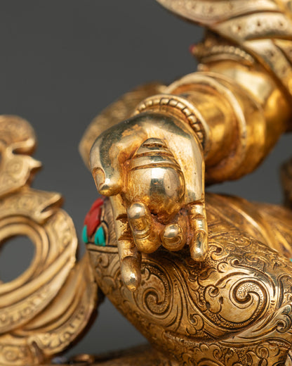 Dzambhala Statue – Embodiment of Prosperity and Financial Blessings