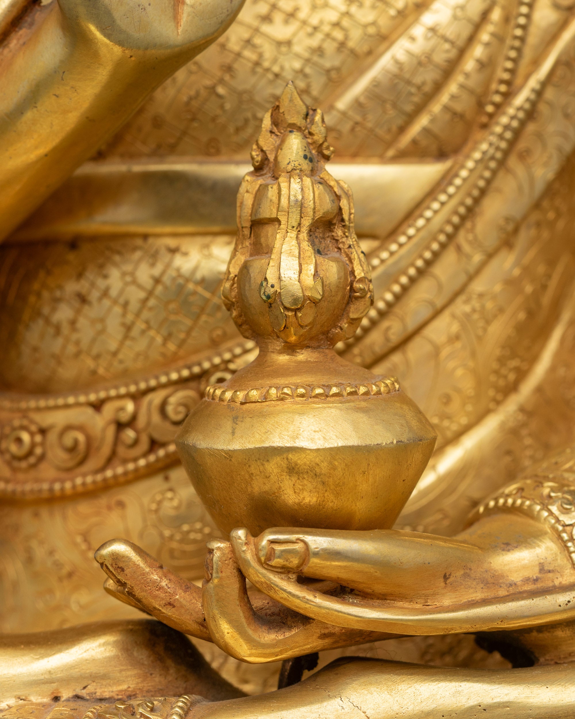 Je Tsongkhapa Meditation Statue | Gelug Tradition Artwork