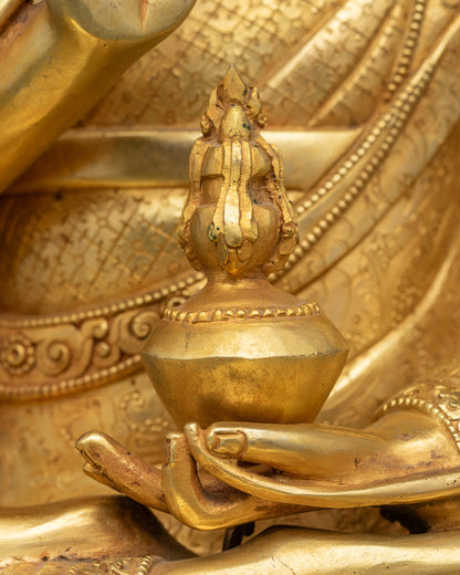 Je Tsongkhapa Meditation Statue | Gelug Tradition Artwork