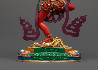 Premium Dorje Phagmo Sculpture | Nepalese Lost-Wax Copper Artwork