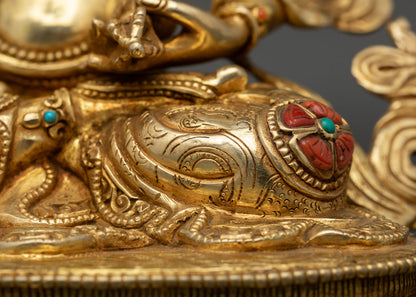 Buddhist Dorje Sempa Sculpture - Handcrafted in Nepal