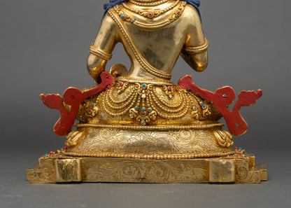 Dorje Sempa Sculpture | 24K Gold Fire-Gilded Nepalese Artwork