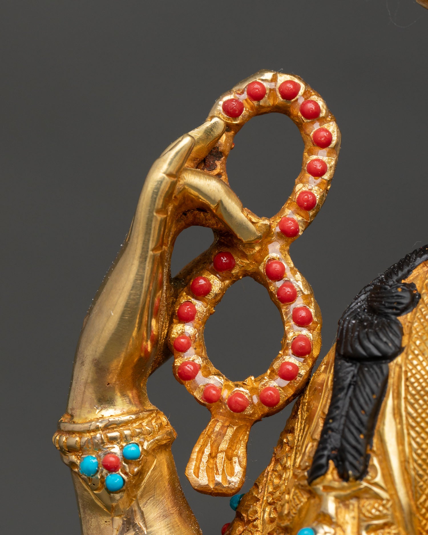 Handcrafted Chenrezig Statue | Nepalese Meditation Art