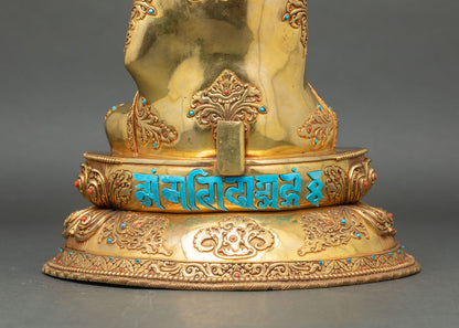 Shakyamuni Buddha Statue – Himalayan Copper Buddhist Decor