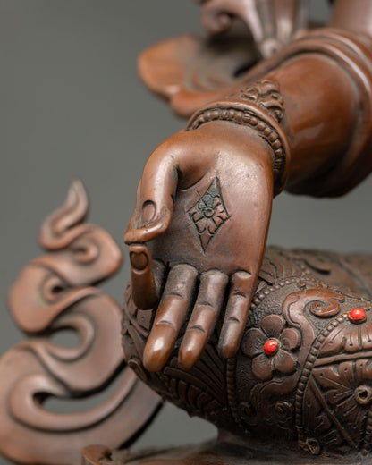 Green Tara Statue