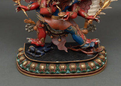Hayagriva Statue | Hand-Painted Protector for Spiritual Practice