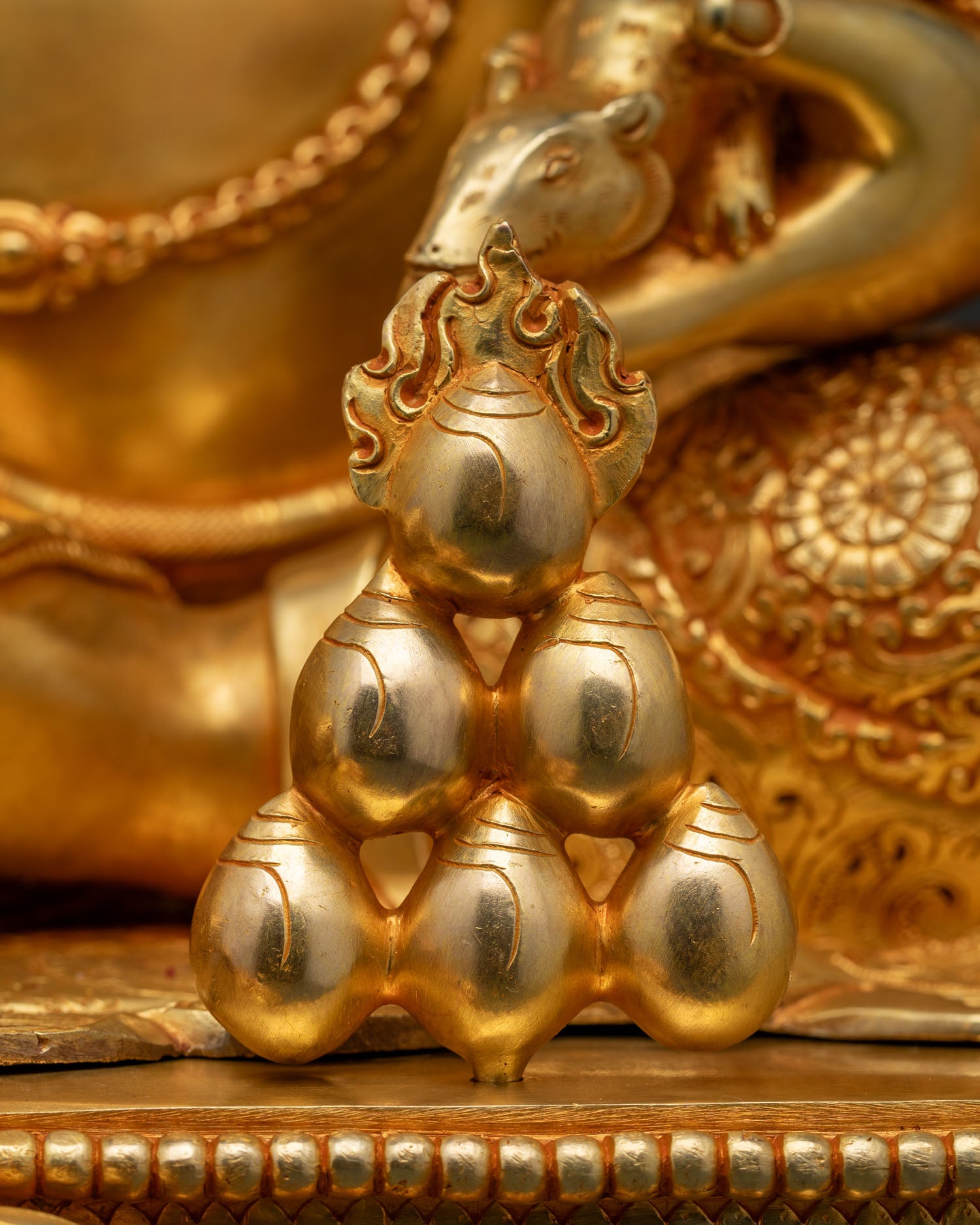Exclusive Dzambhala Statue - Divine Guardian of Wealth and Fortune