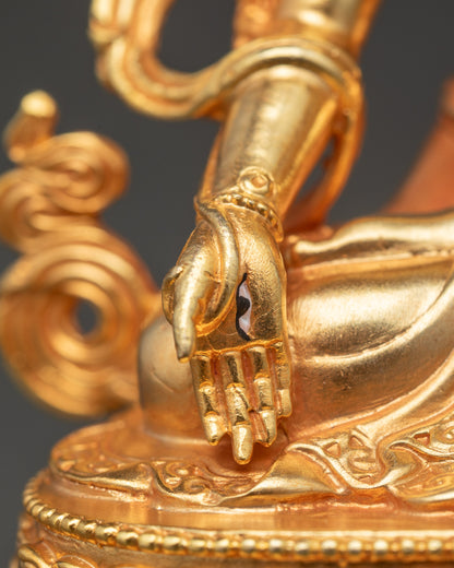 White Tara Statue | Buddhist Sculpture for Compassion & Protection