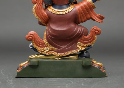 Mahakala Bernagchen – Artisan Crafted Nepalese Protector Deity Statue