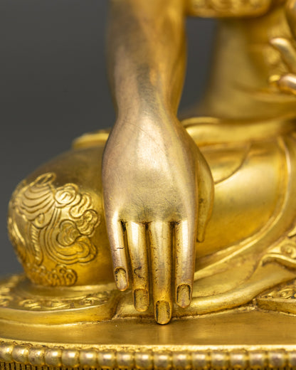 Siddhartha Gautama Statue | Serene Himalayan Buddhist Figurine
