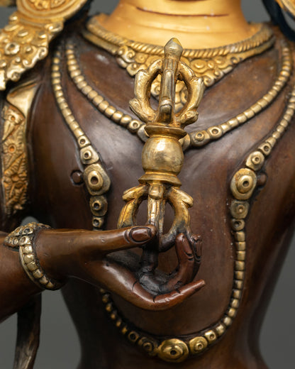 Diamond Being Vajrasattva Statue | Masterfully Handcrafted in Nepal