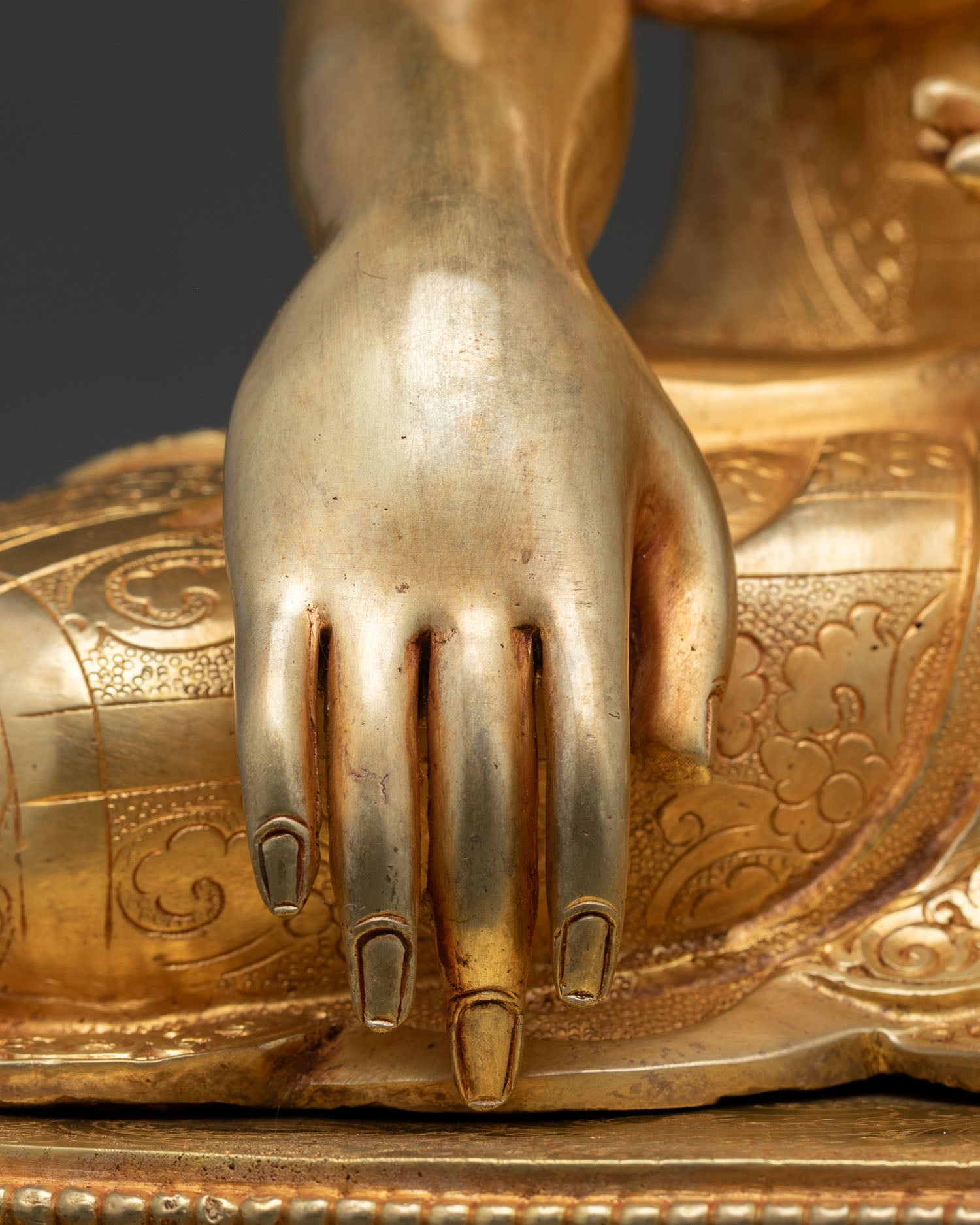 Enlightened Shakyamuni Buddha Statue | Buddhist Art from Nepal