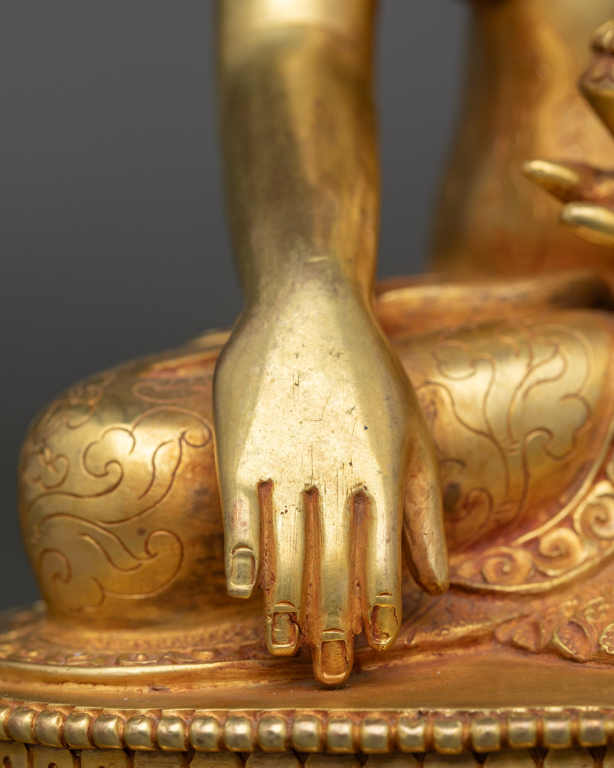 Shakyamuni Buddha Meditation Statue | Tibetan Buddhist Artwork