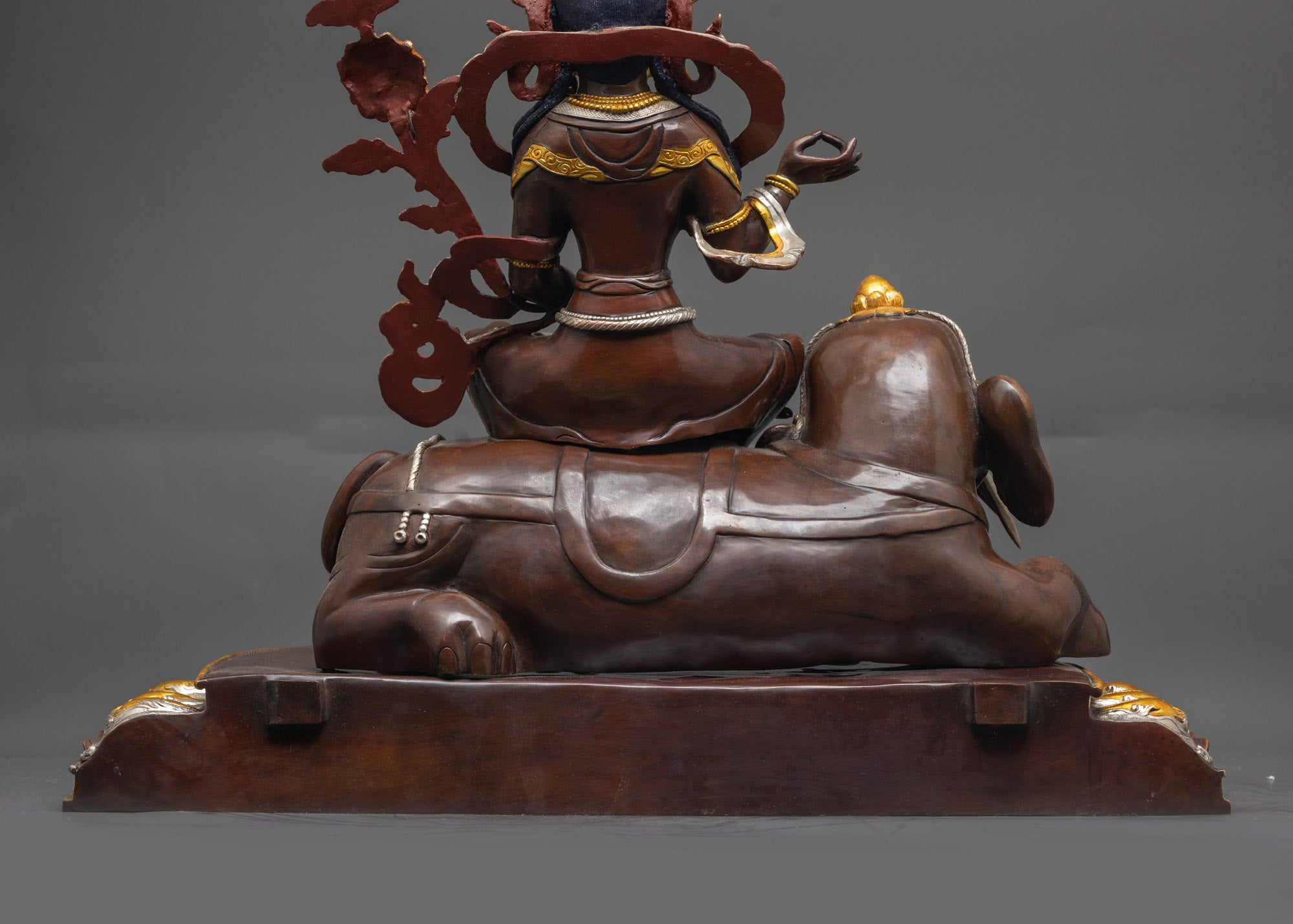Samantabhadra Bodhisattva Statue Seated on Elephant | Buddhist Deity