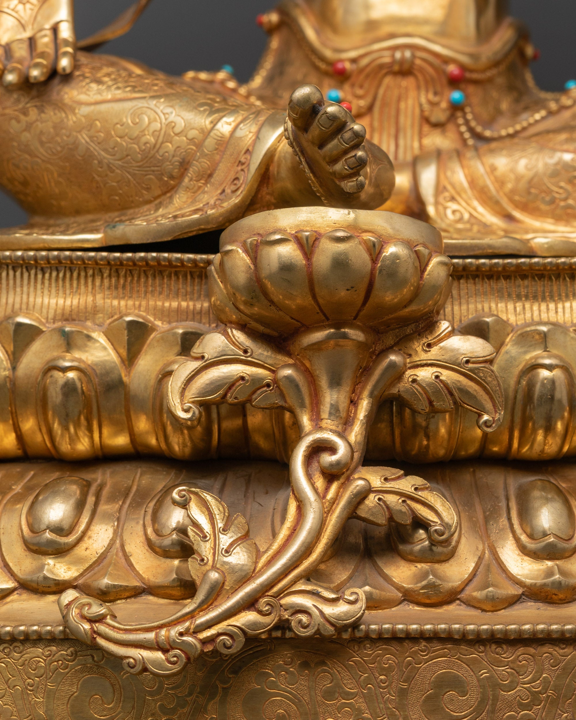 Peaceful Green Tara Statue | Handcrafted Tibetan Goddess for Home Decor