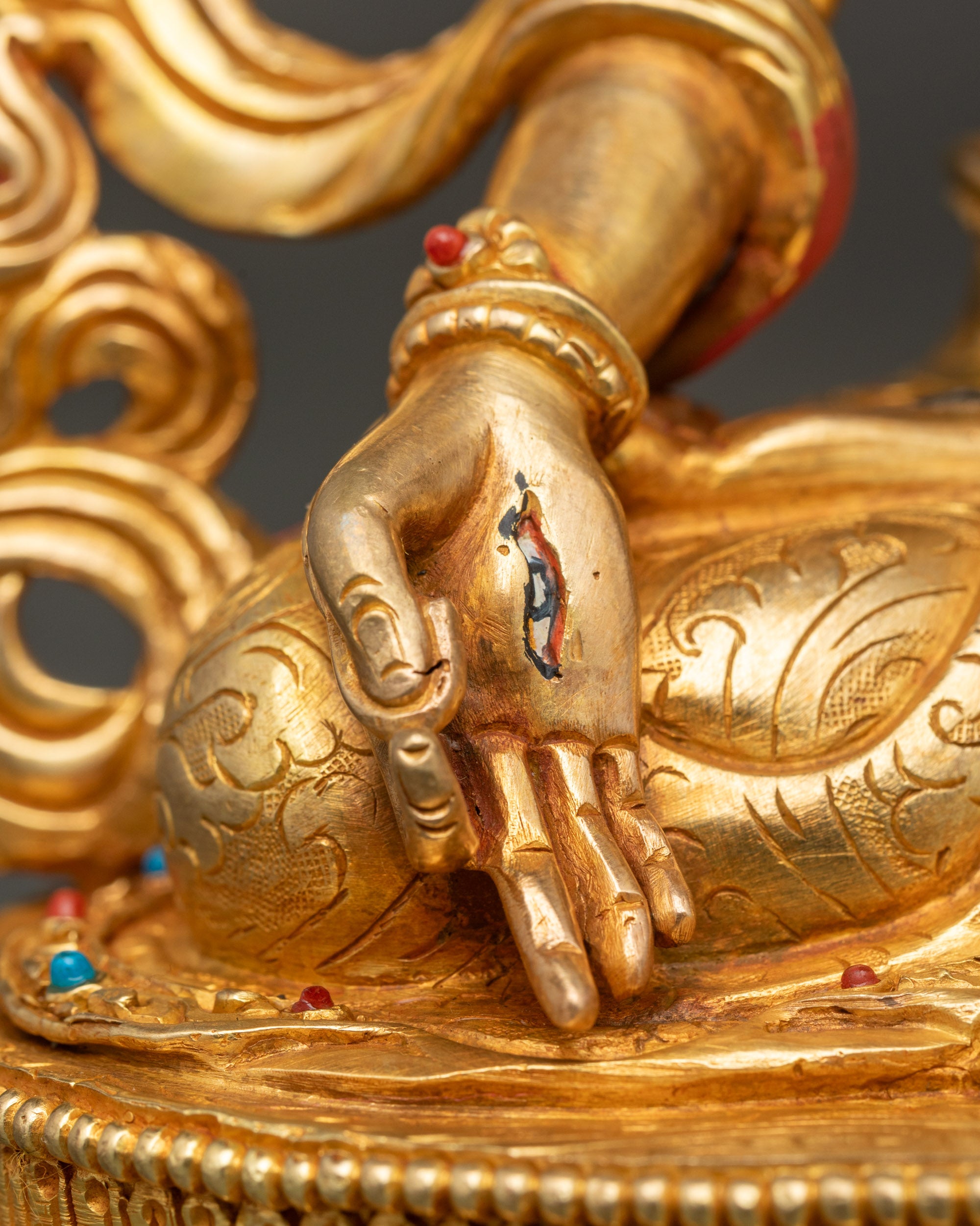 White Tara Sculpture- Buddhist Goddess of Healing Energy