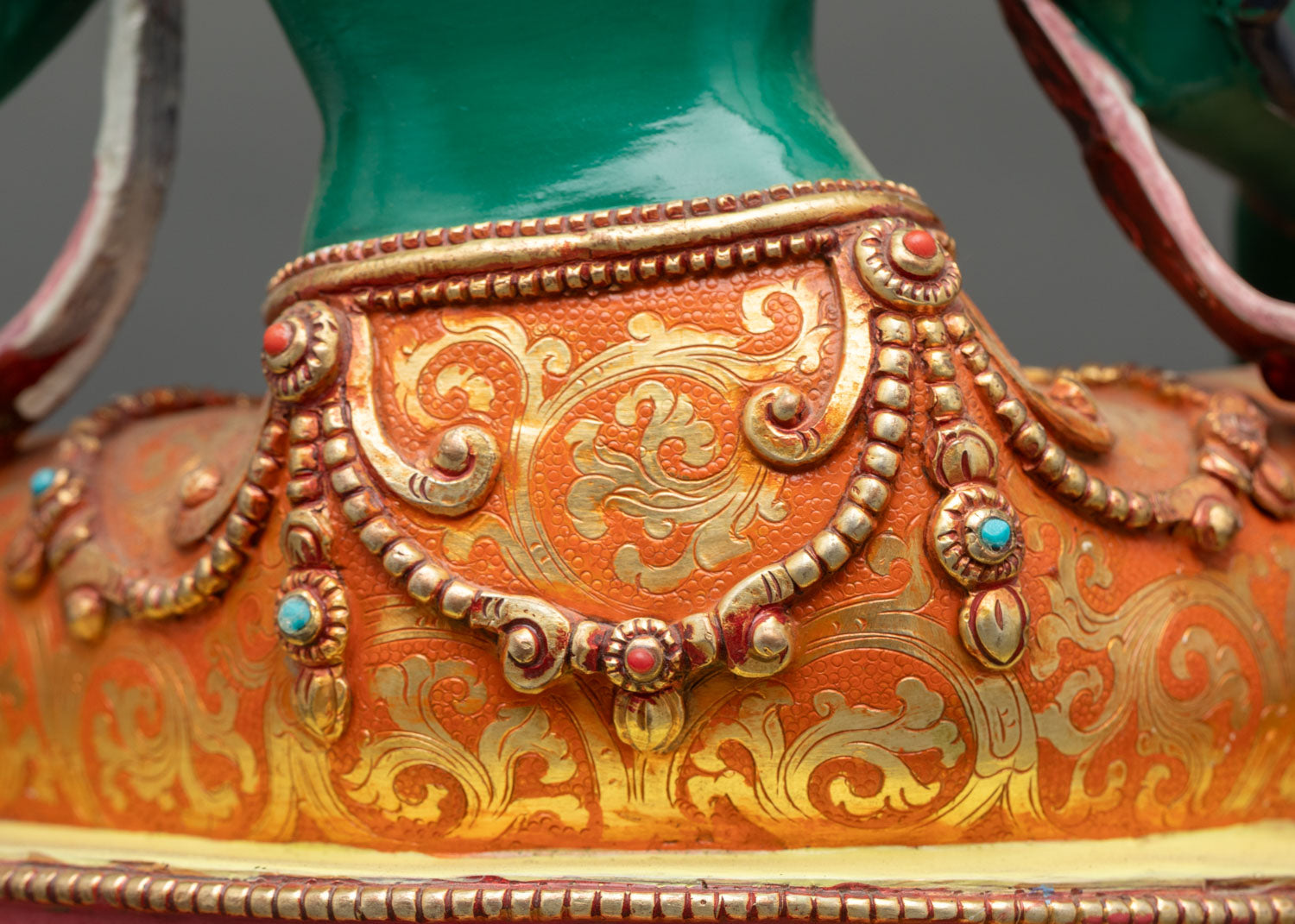 Green Tara | Compassionate Deity Sculpture for Spiritual Practice