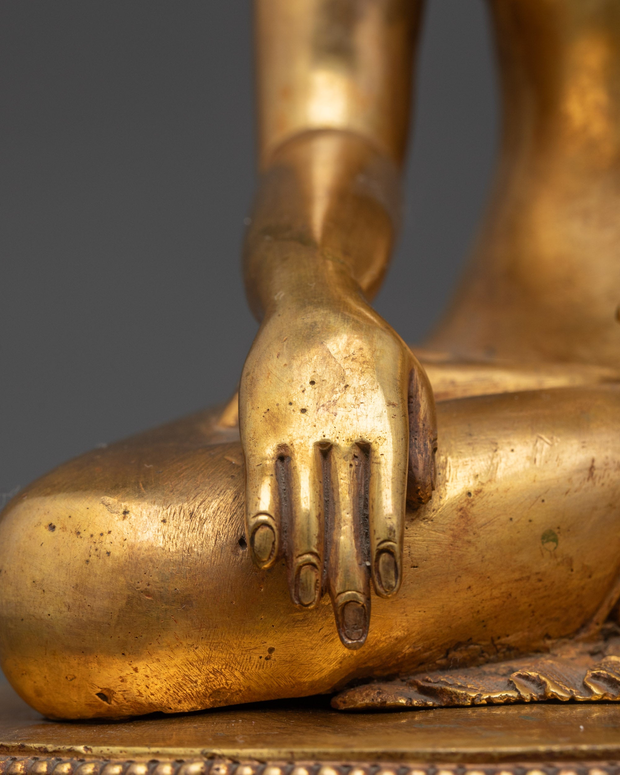 Antique Shakyamuni Buddha Sculpture | 30-Year Old Spiritual Masterpiece