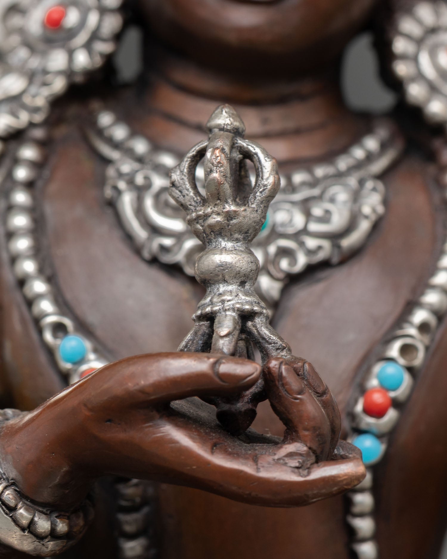 Vajrasattva Statue | Tibetan Vajrayana Purification Deity