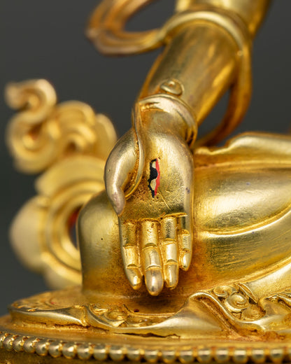 Handmade White Tara Statue | Nepalese Craftsmanship