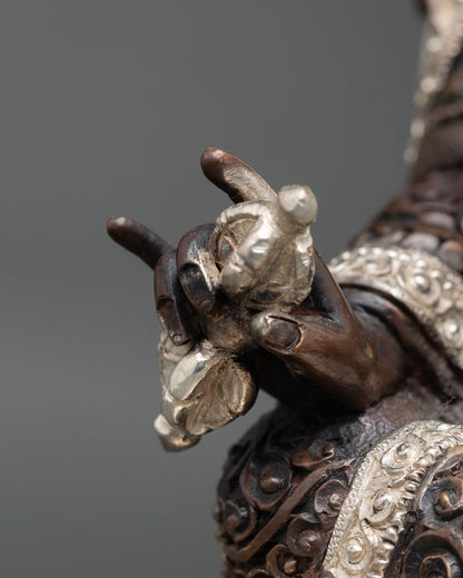 Guru Rinpoche Statue – Sacred Himalayan Art from Nepal