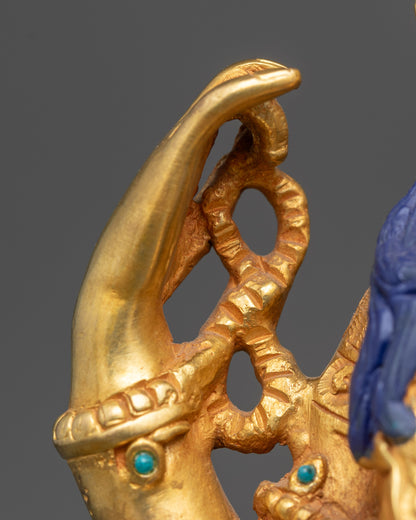 Handcrafted Meditation Sculpture of Chenrezig | Handicrafted Statues