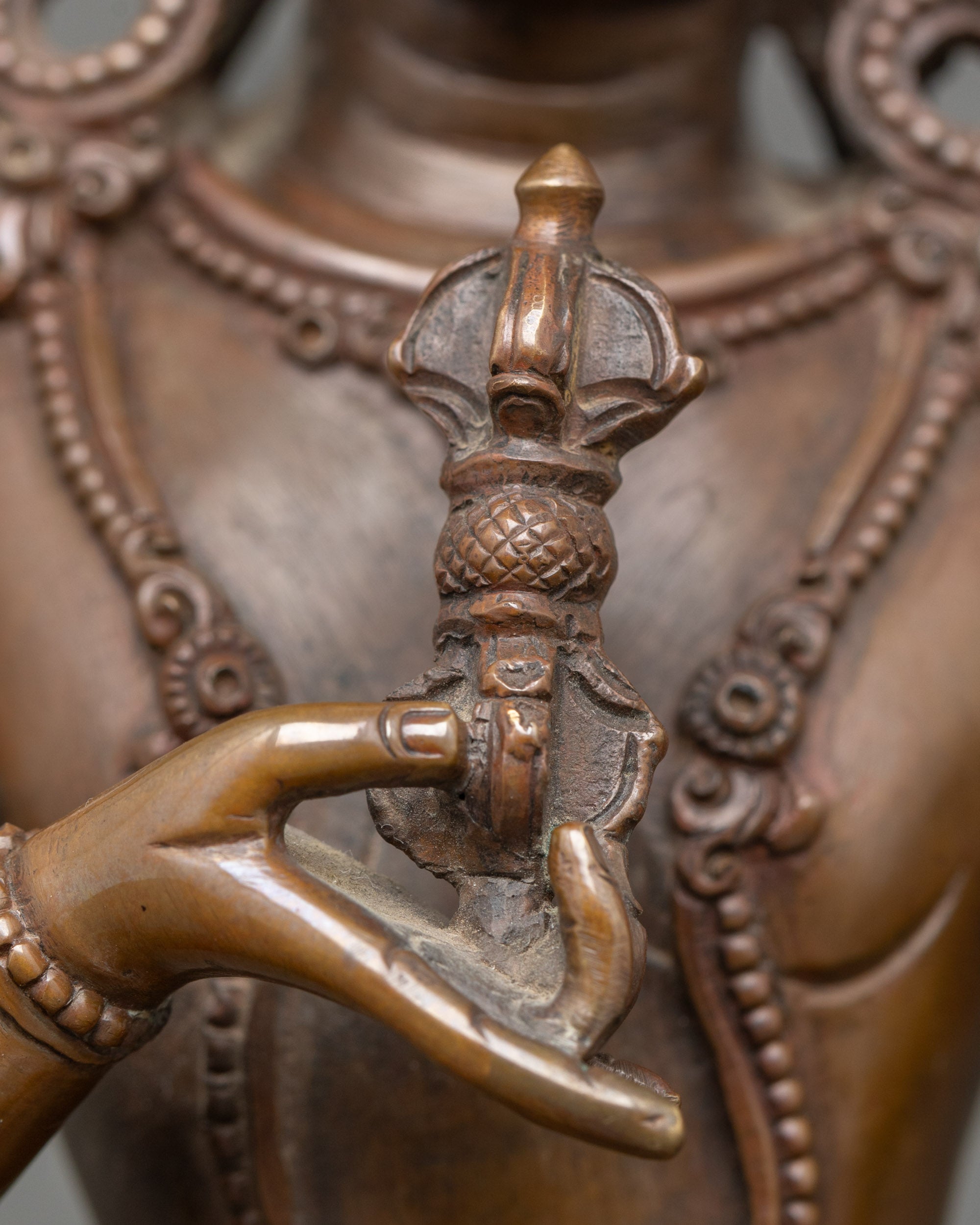 Vajrasattva Dorje Sempa Statue | Handcrafted Nepalese Artwork