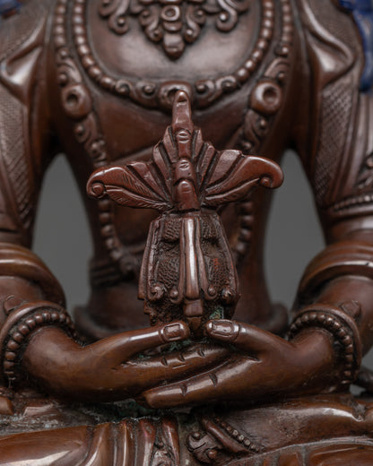 Handmade Amitayus Buddha Statue – Long Life Buddha Meditation Figure