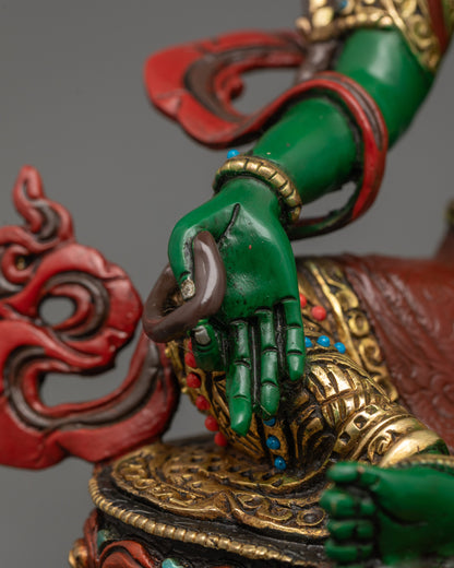 Green Colored Green Tara Goddess Statue for Sale