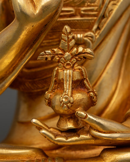Buddhist Tsongkhapa Statue for Discipline and pure Insight