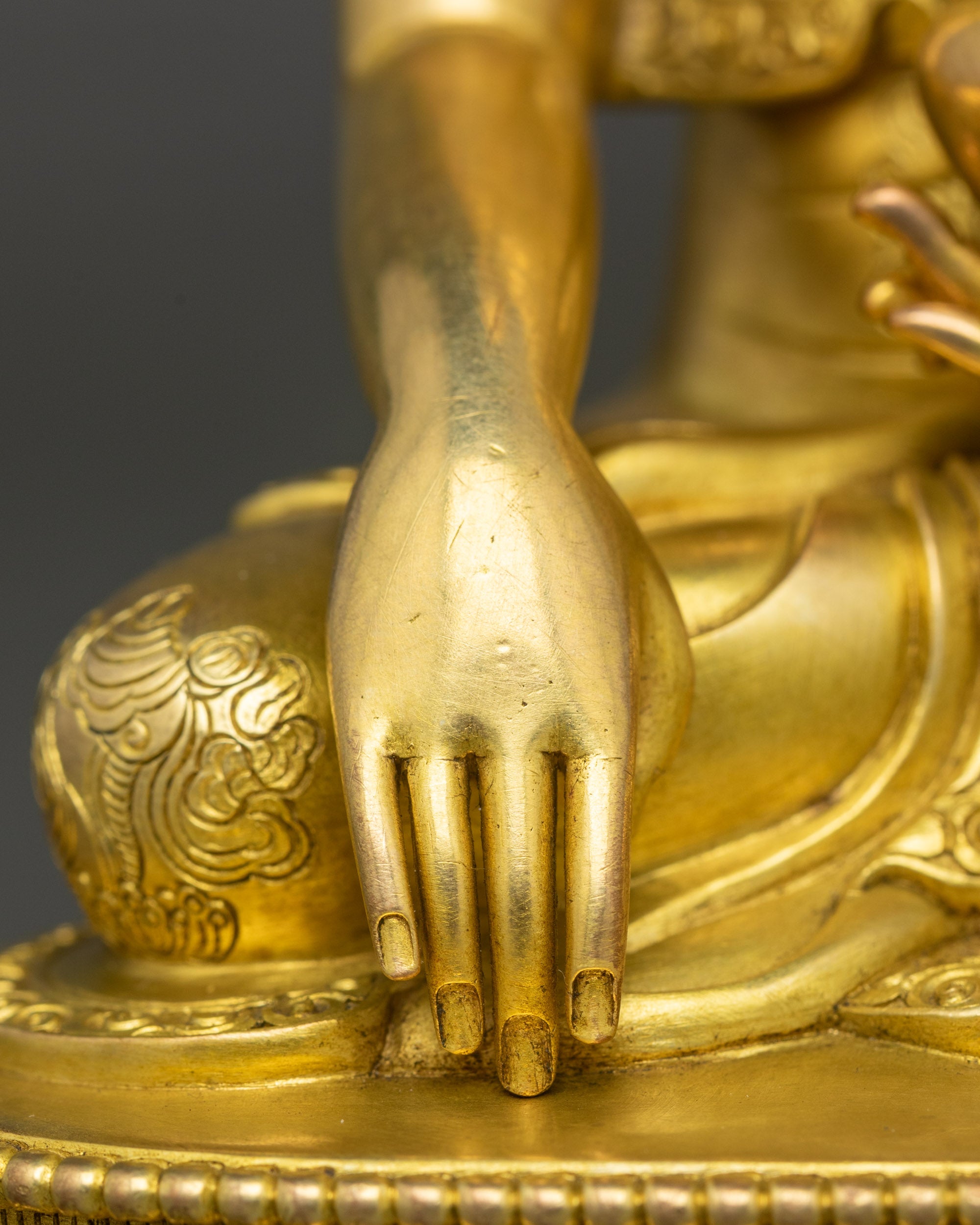 Gautama Buddha Statue | Sacred Copper Sculpture from Nepal
