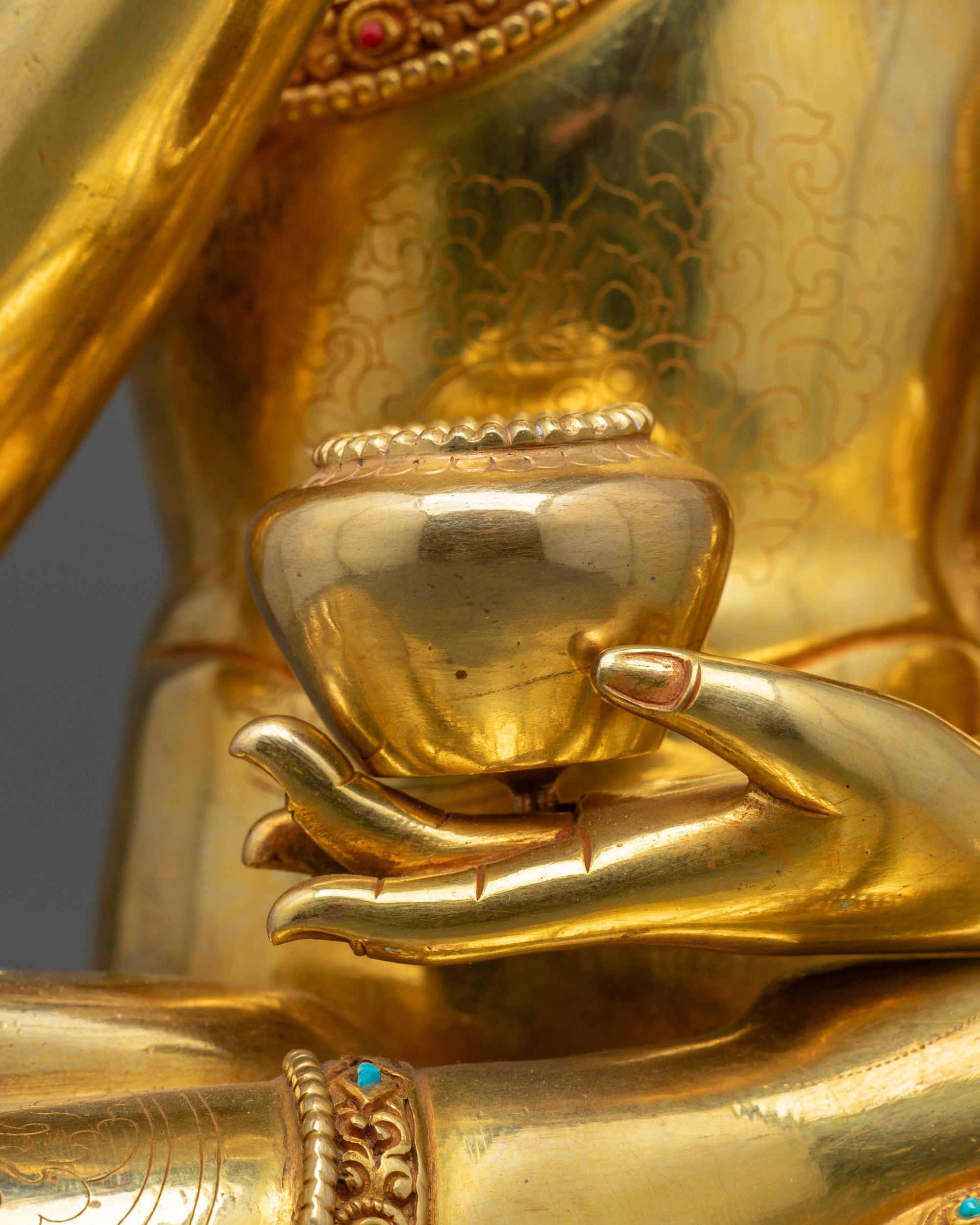 Enlightened Amoghasiddhi Buddha Statue | One of the Five Wisdom Buddhas