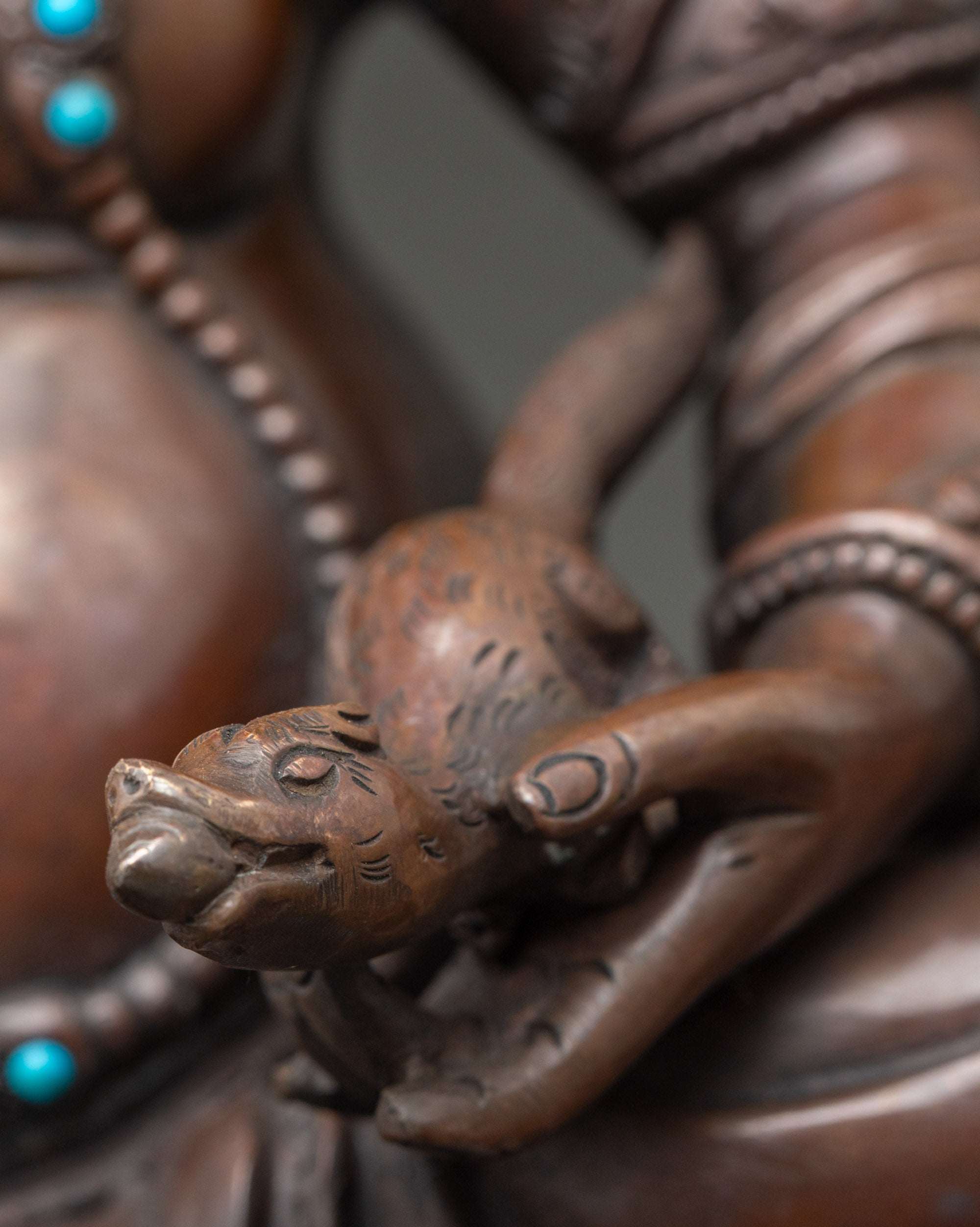 Dzambhala Statue for Wealth Blessings | Himalayan Buddhist Art