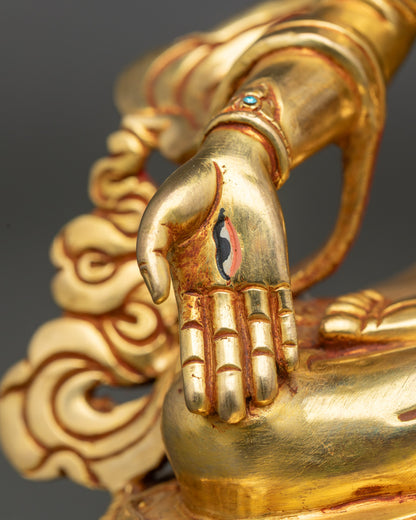 Tibetan White Tara Figurine | Spiritual Protection & Altar Decor