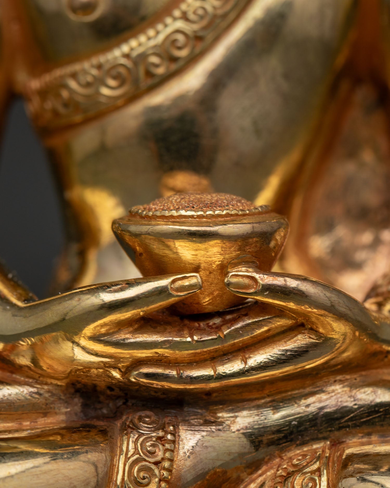 Amitabha Buddha Statue | Nepalese Buddhist Sculpture of Compassion