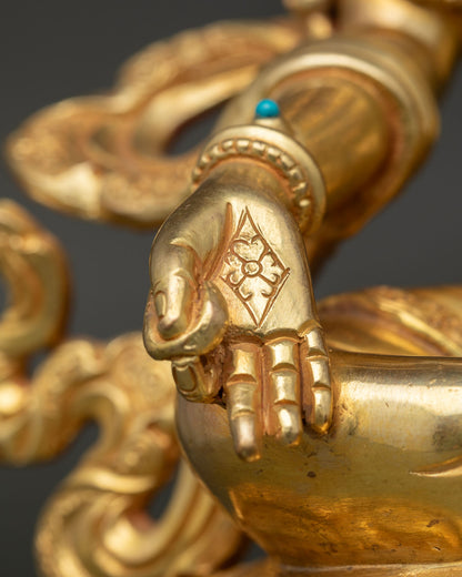 Green Tara Statue | Tibetan Buddhist Artwork