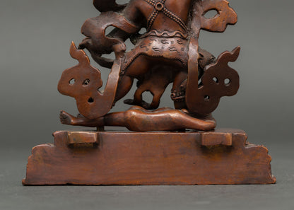 Kargapani Mahakala Statue