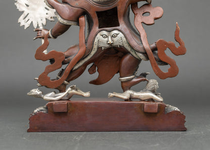 Handcrafted Takla Mebar Deity Statue | Sacred Spiritual Art for Home