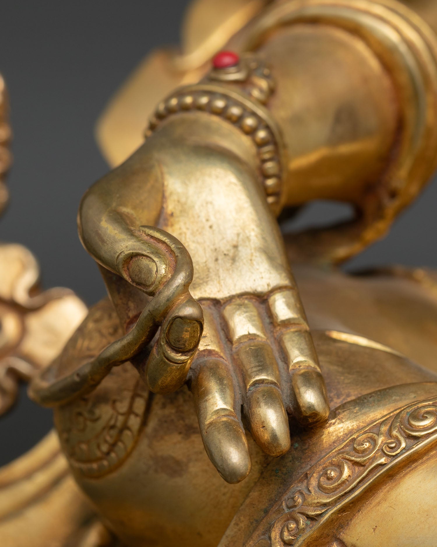Green Tara Statue for Healing Energy | Buddhist Compassion Deity