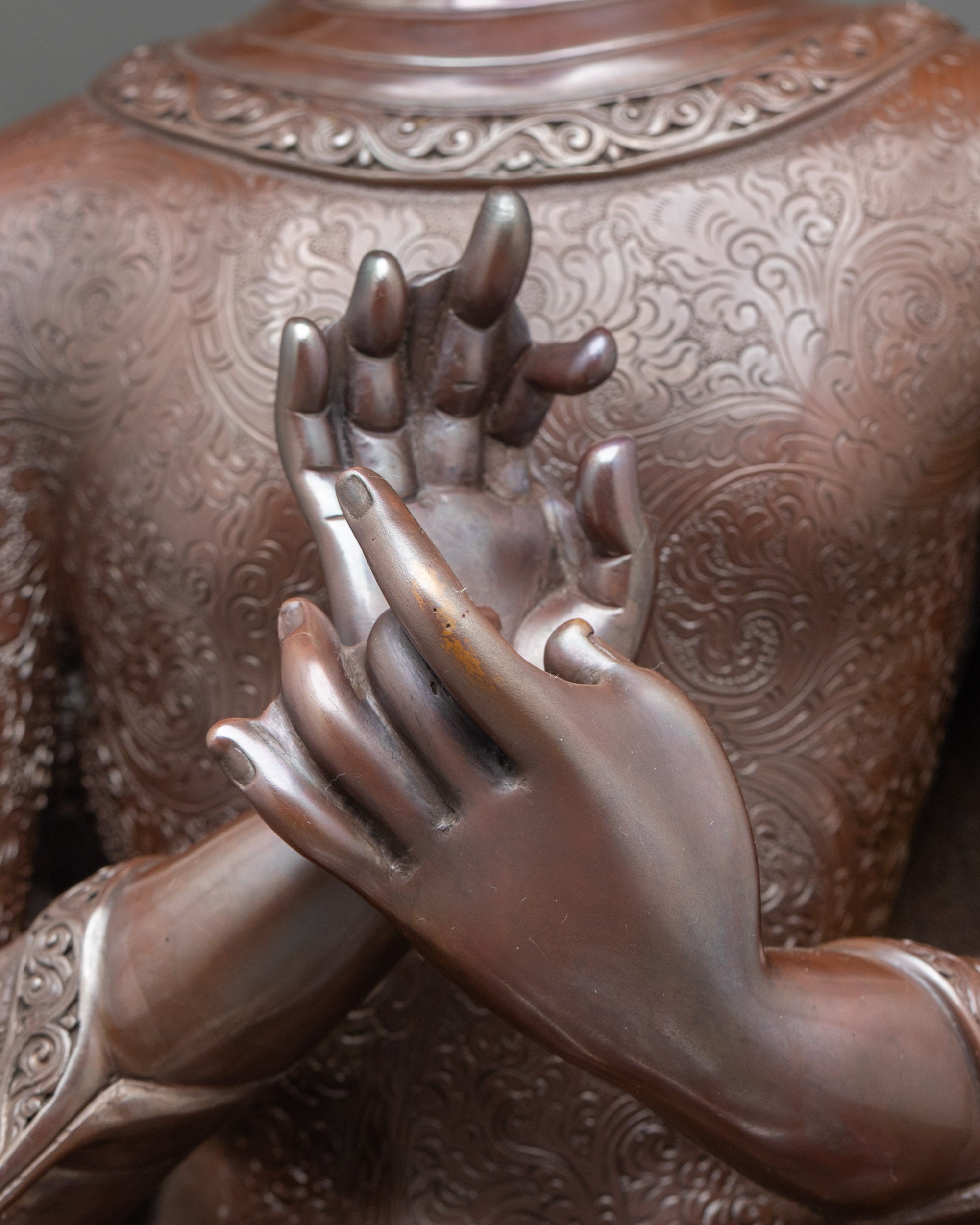 Vairocana Buddha Statue | Handcrafted Tibetan Buddhist Artwork