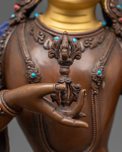 Vajrasattva Statue – Handcrafted Buddhist Altar and Meditation Figure