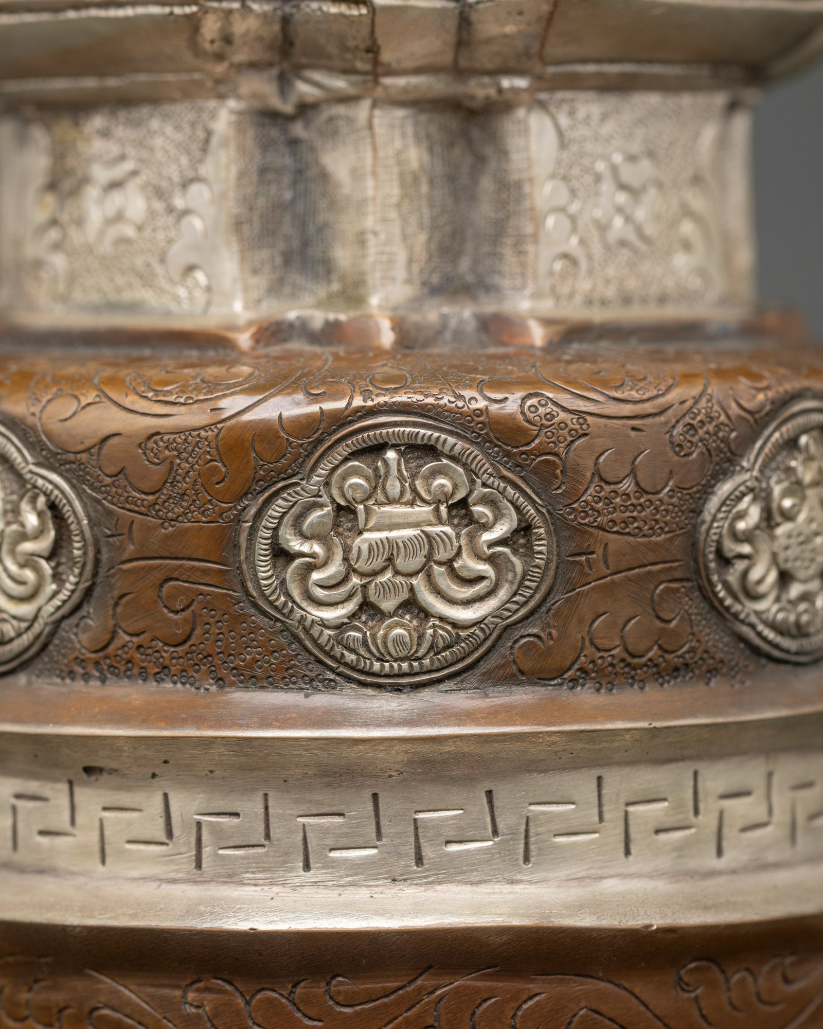 Handmade Kadampa Stupa | Sacred Shrine for Kadampa Buddhism