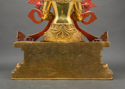 Life-Size Maitreya Buddha Statue | Nepalese Handicraft Sculpture