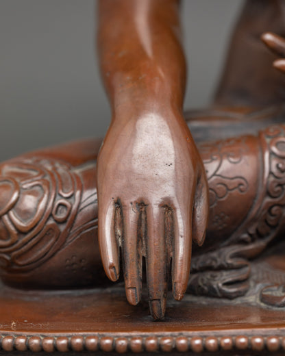 Traditional Shakyamuni Buddha Statue for Sacred Space