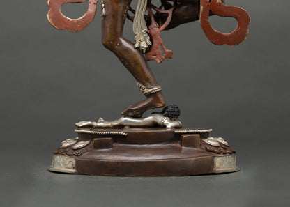 Vajravarahi (Dorje Phagmo) Statue | Oxidized Copper Sculpture