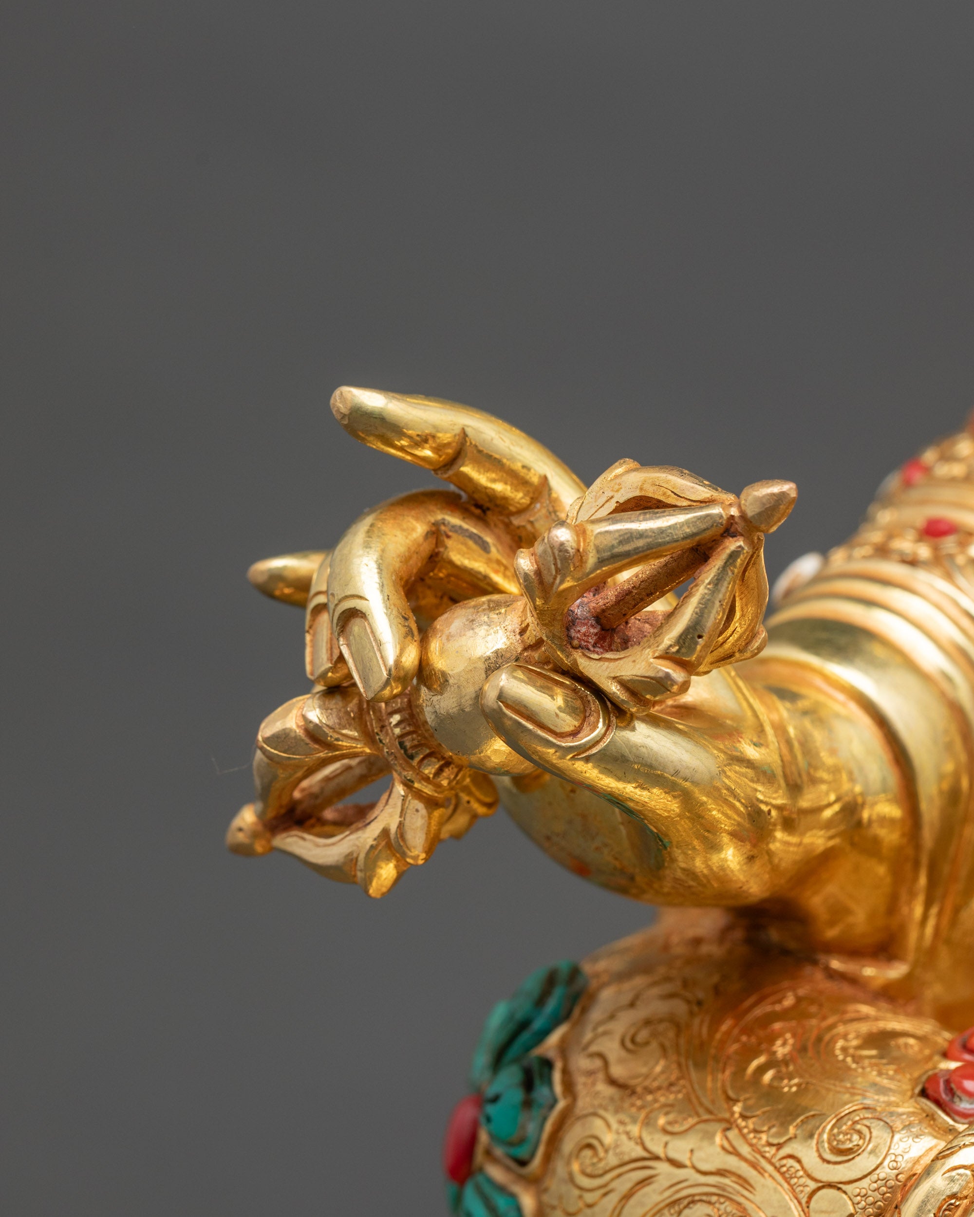 Guru Rinpoche Figurine | Tibetan Buddhist Statue for Enlightenment